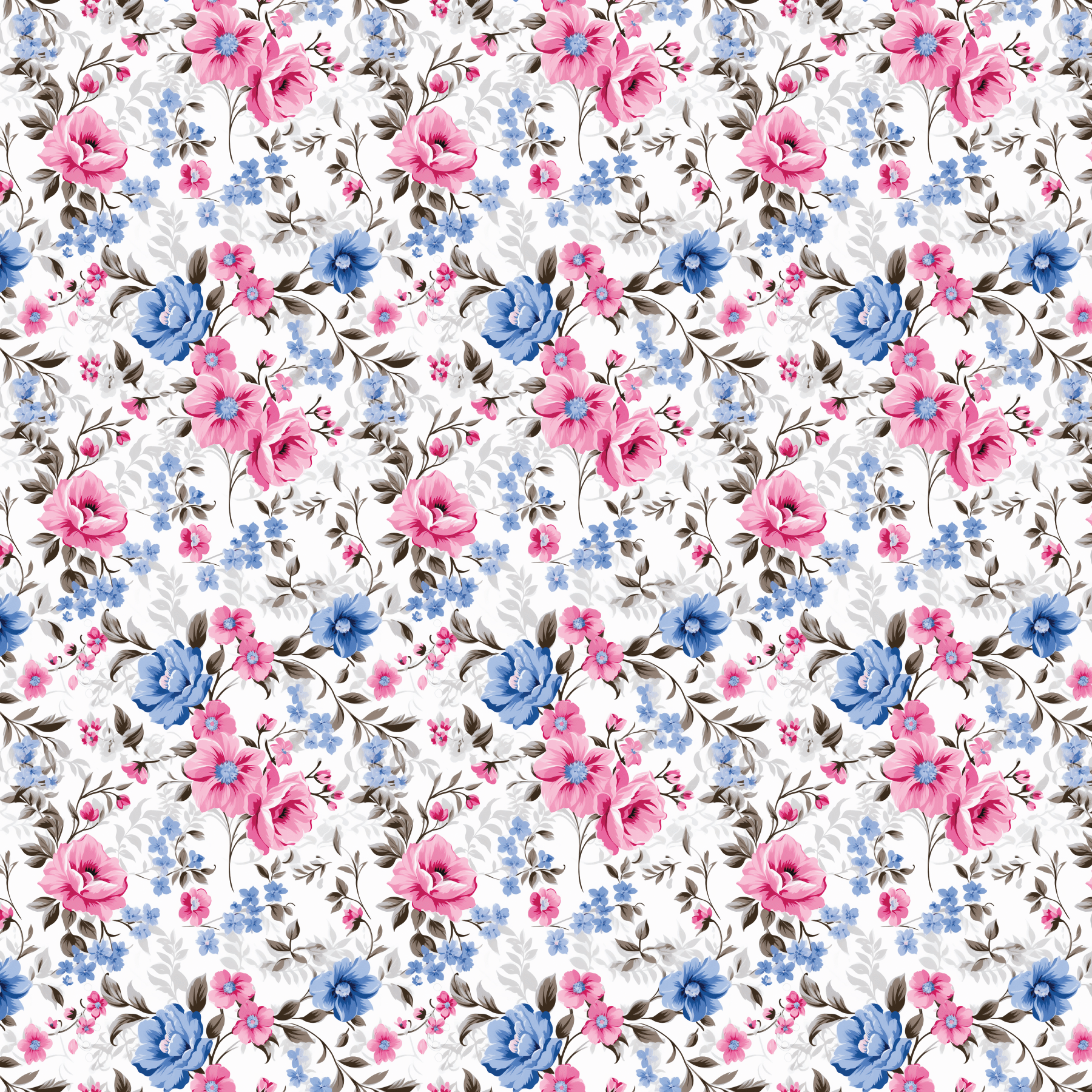 Spring Flowers 2 Pattern Acrylic Sheets - CMB Pattern Acrylic